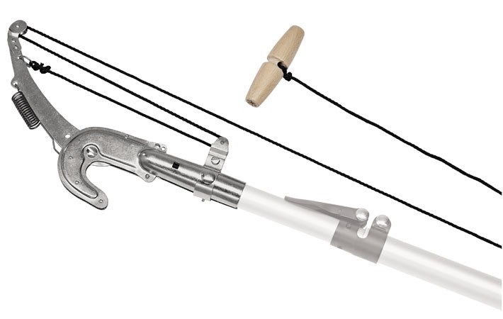  Фото №1 - Ножницы с тросовым приводом для телескопичесвкой штанги