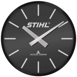 Часы настенные Stihl "Jacques Lemans" черные d=33 см